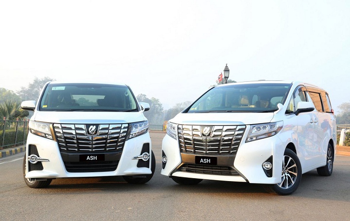 7 Seater Toyota Alphard Van